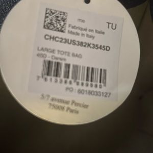 Chloe large tote bag